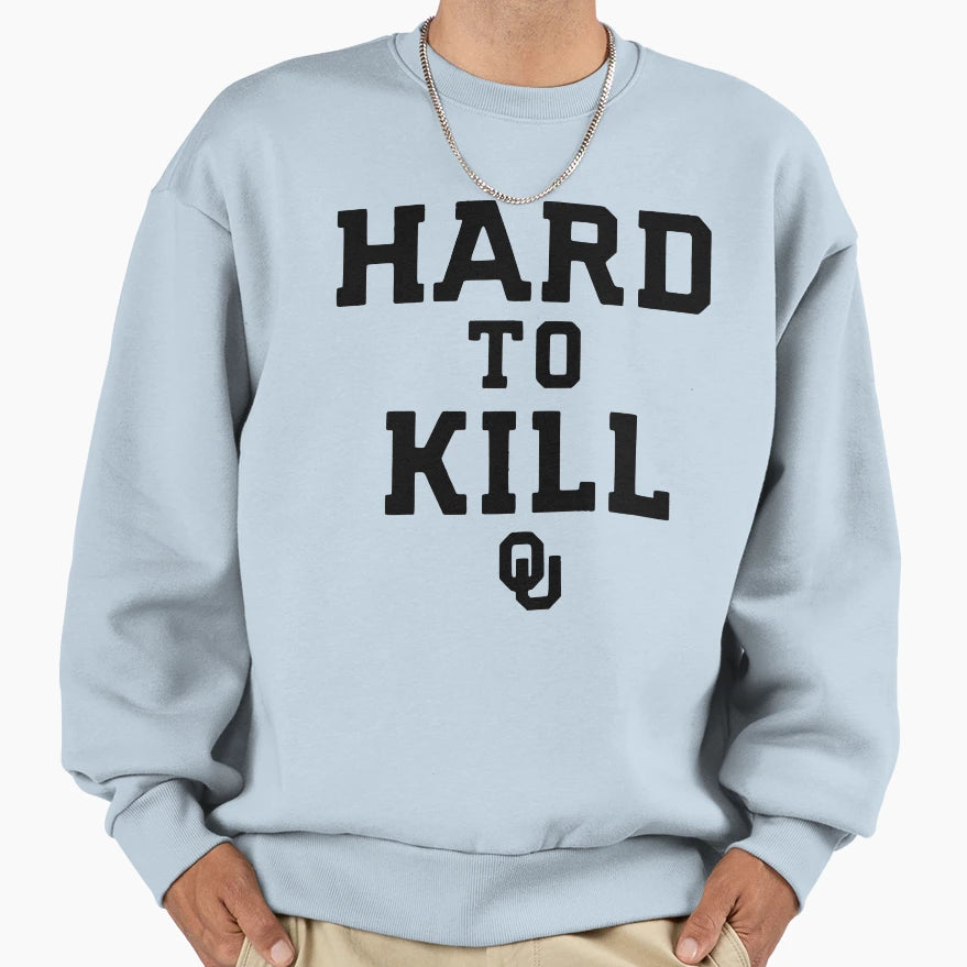 Hard To Kill John Kuceyeski White Sweatshirt - Graphic Print for Adults - T-Shirt, Sweatshirt, Hoodie