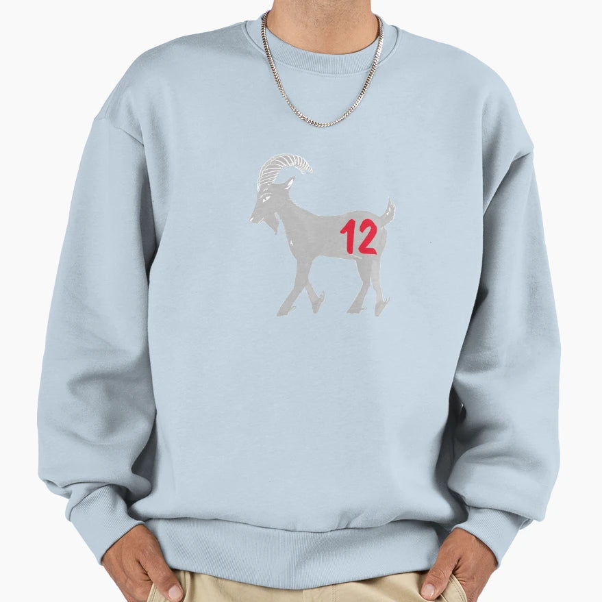 Goat 12 Sweatshirt - Novelty Apparel Men Women - T-Shirt, Sweatshirt, Hoodie