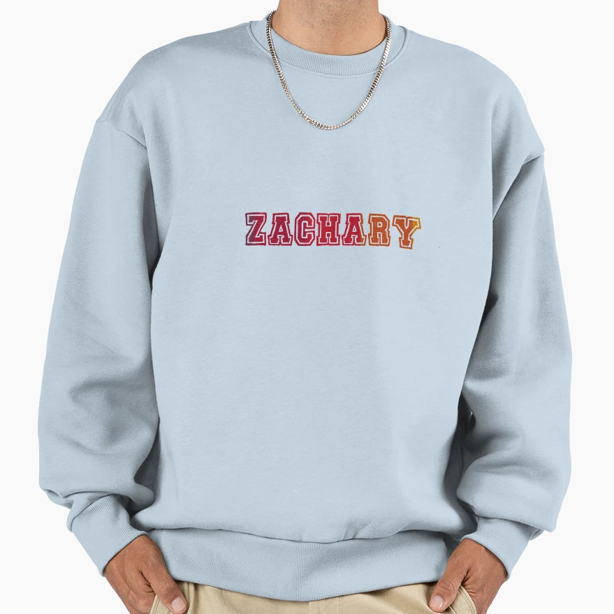 Zachary Sweatshirt - Trendy Graphic for Adults - T-Shirt, Sweatshirt, Hoodie