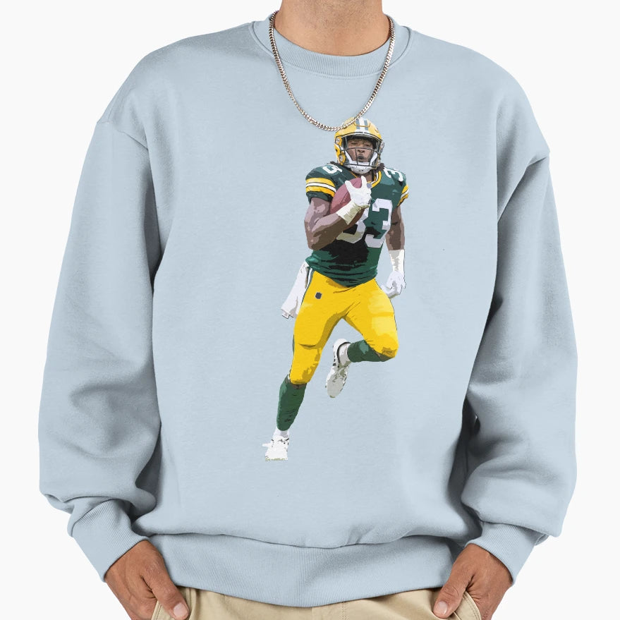 Aaron Jones Sweatshirt - Casual Everyday Wear Men Women - T-Shirt, Sweatshirt, Hoodie