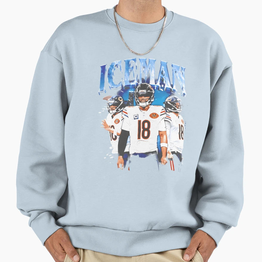 Iceman CW Sweatshirt - Custom Art Print for Adults - T-Shirt, Sweatshirt, Hoodie