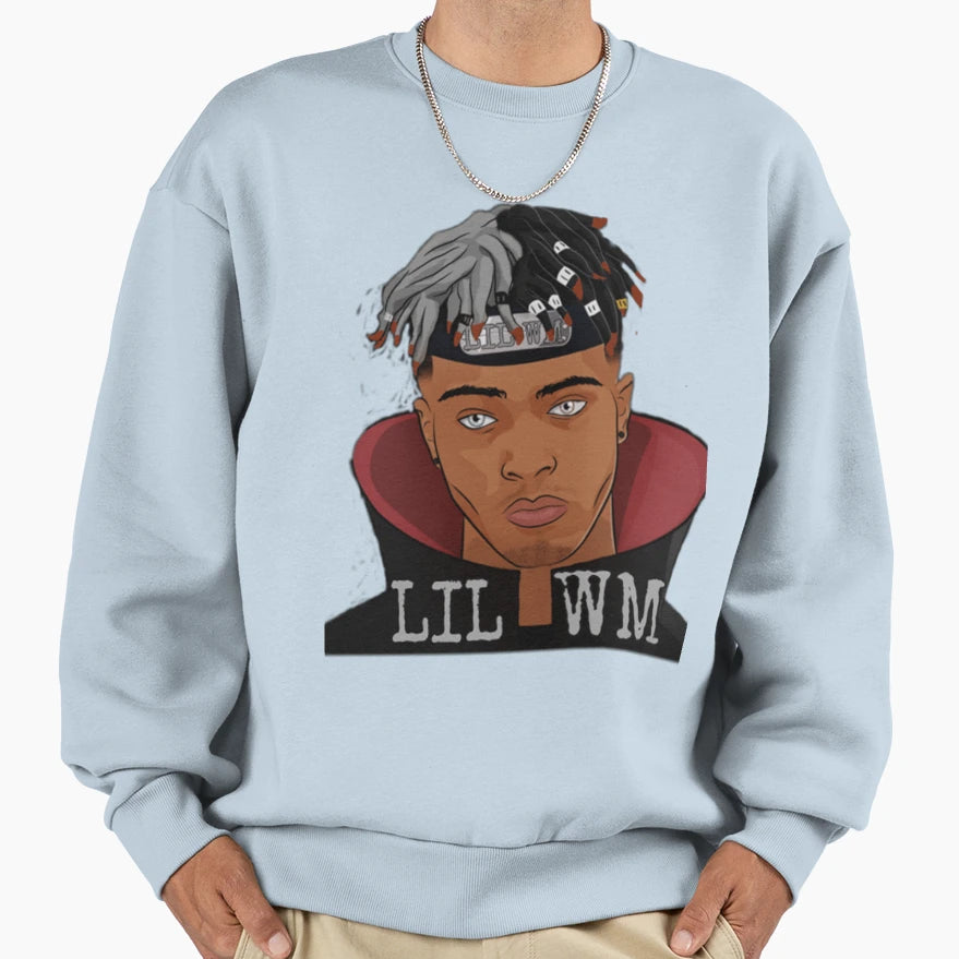 Lil Wm New Rapper Sweatshirt - Minimalist Print Unisex - T-Shirt, Sweatshirt, Hoodie