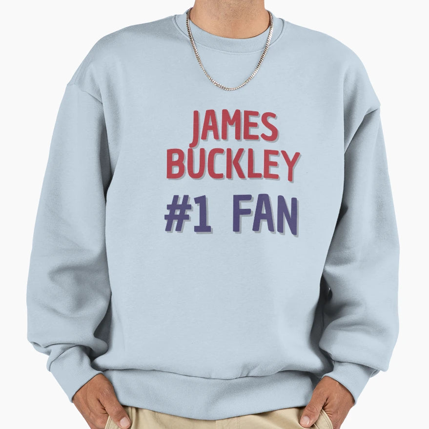 James Buckley 1 Fan Sweatshirt - Minimalist Print for Adults - T-Shirt, Sweatshirt, Hoodie