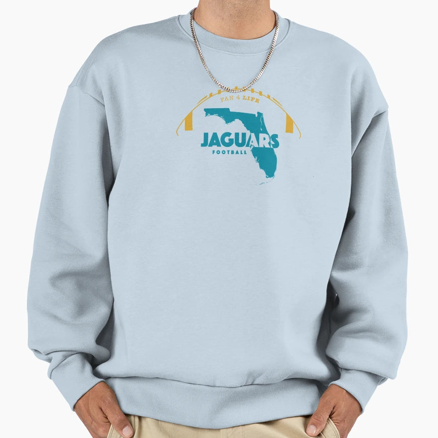 Jacksonville Jaguars Sweatshirt - Streetwear Style Men Women - T-Shirt, Sweatshirt, Hoodie
