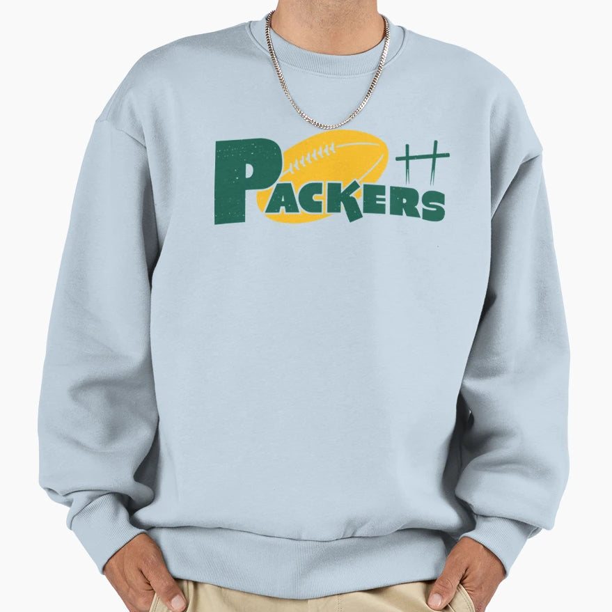 1950S Packers Logo Alternate Sweatshirt - Fun Novelty Design Unisex - T-Shirt, Sweatshirt, Hoodie