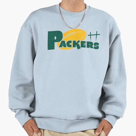1950S Packers Logo Alternate Sweatshirt - Fun Novelty Design Unisex - T-Shirt, Sweatshirt, Hoodie
