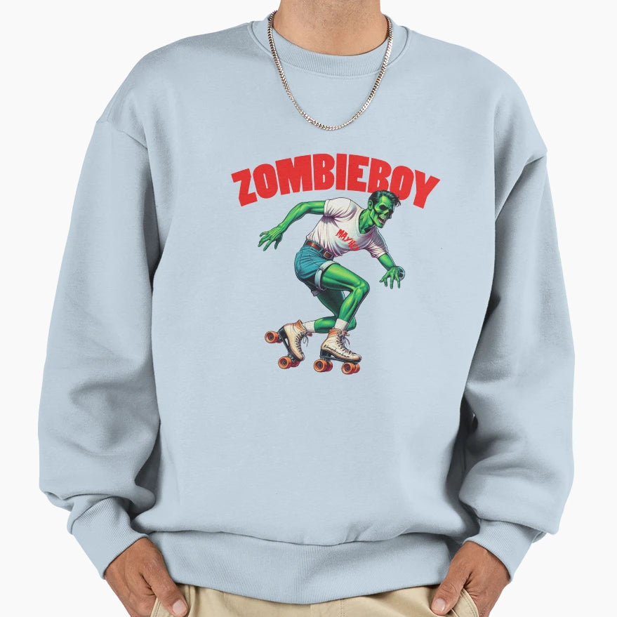 Zombieboy Sweatshirt - Graphic Print Unisex - T-Shirt, Sweatshirt, Hoodie