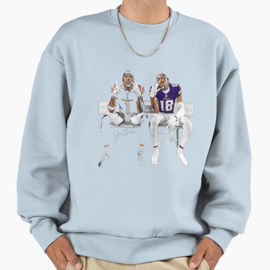 JJ Jamarr Chase Sweatshirt - Streetwear Style for Adults - T-Shirt, Sweatshirt, Hoodie