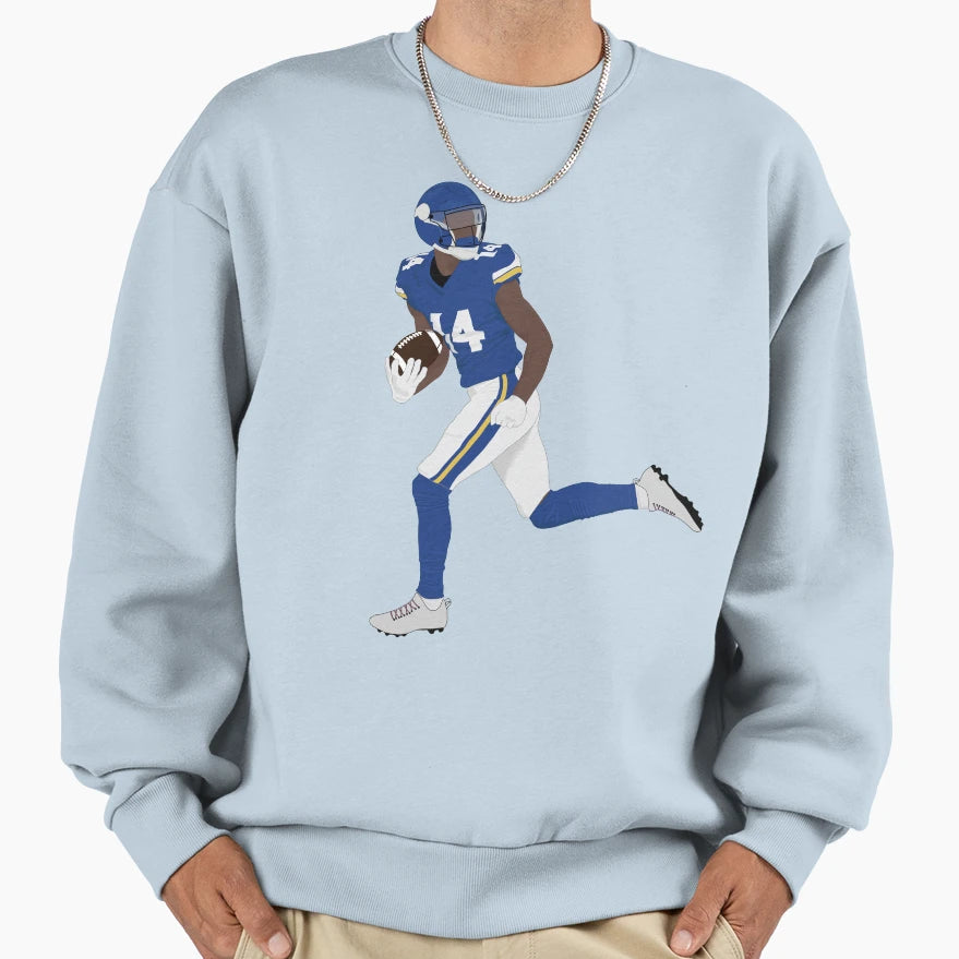 Football Run Sweatshirt - Unique Graphic Men Women - T-Shirt, Sweatshirt, Hoodie