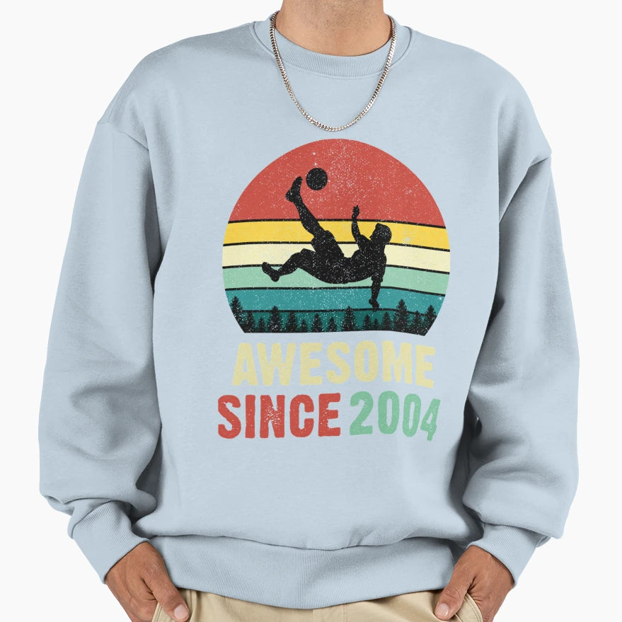17Th Birthday Soccer Lovers Awesome Since T-Shirt - Novelty Apparel Unisex - T-Shirt, Sweatshirt, Hoodie