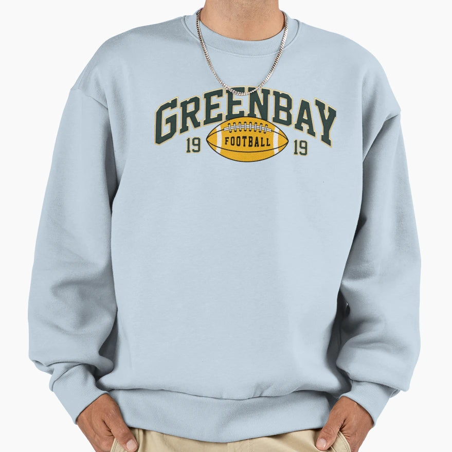 Green Bay Football Sweatshirt - Graphic Print for Adults - T-Shirt, Sweatshirt, Hoodie