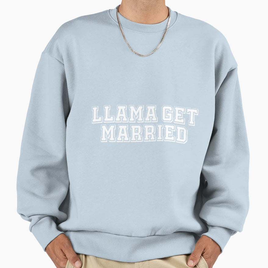 Sarcastic Hobbie Llama Alpaca Sweatshirt - Casual Everyday Wear for Adults - T-Shirt, Sweatshirt, Hoodie