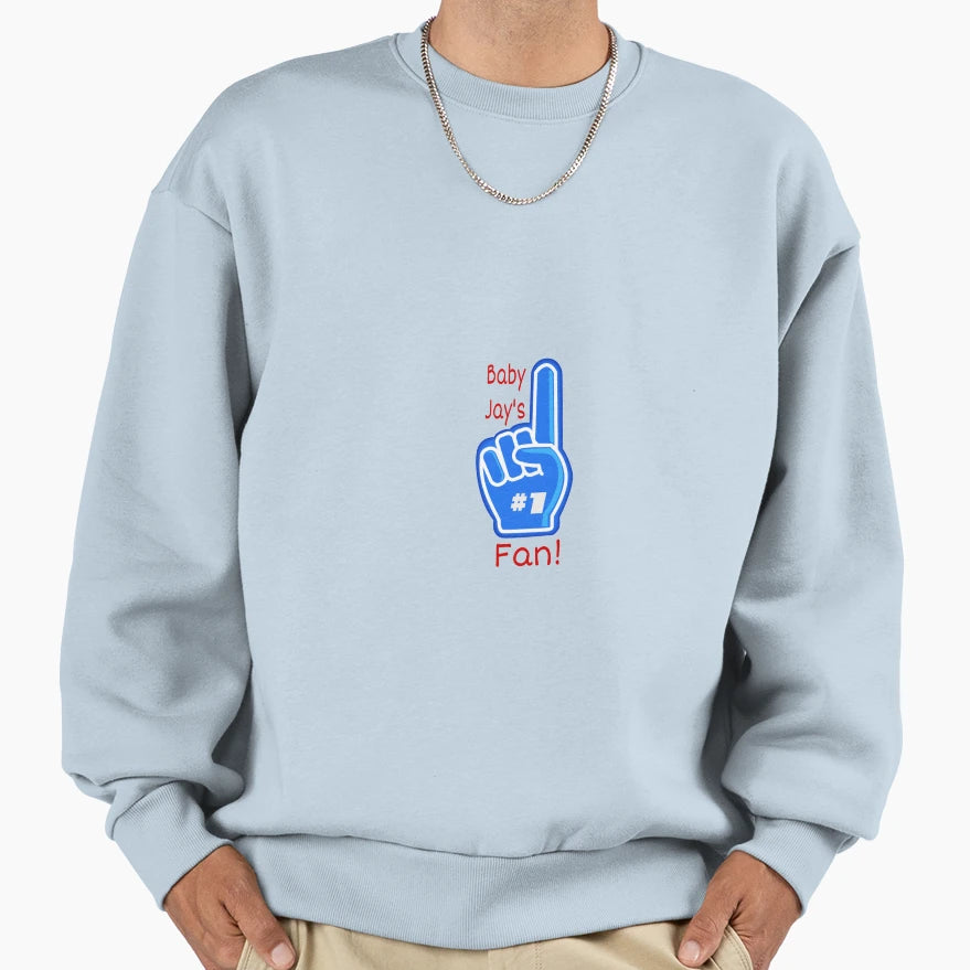 Jays 1 Fan Sweatshirt - Unique Graphic Unisex - T-Shirt, Sweatshirt, Hoodie