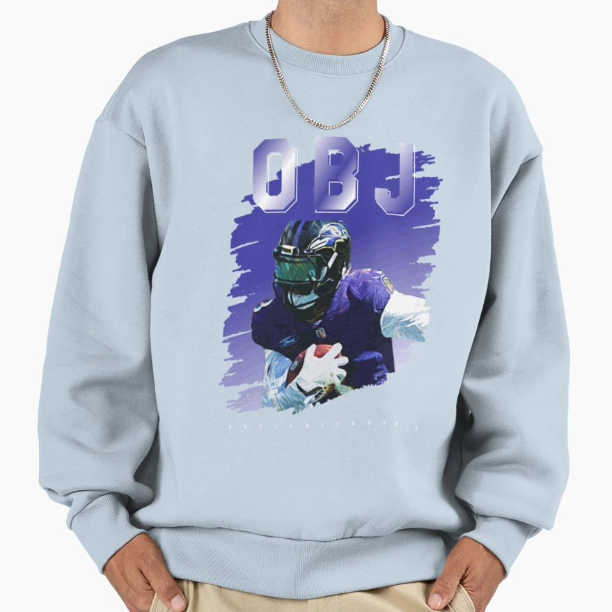 Odell Beckham Jr 90S Bootleg Obj Obj T-Shirt - Aesthetic Graphic Unisex - T-Shirt, Sweatshirt, Hoodie