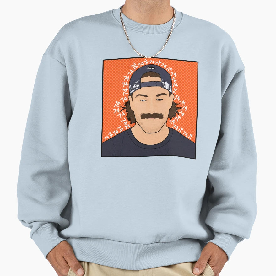 Edmonton Oilers Stuart Skinner Sweatshirt - Casual Everyday Wear Men Women - T-Shirt, Sweatshirt, Hoodie