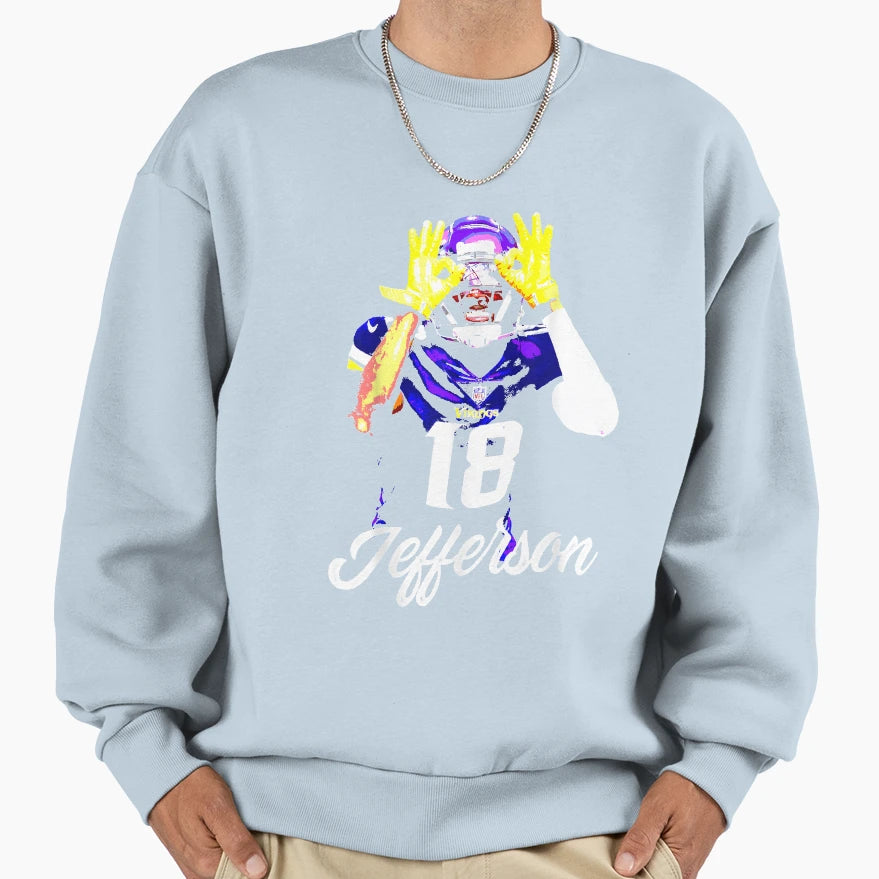 Justins Vikings And Sweatshirt - Trendy Graphic Unisex - T-Shirt, Sweatshirt, Hoodie