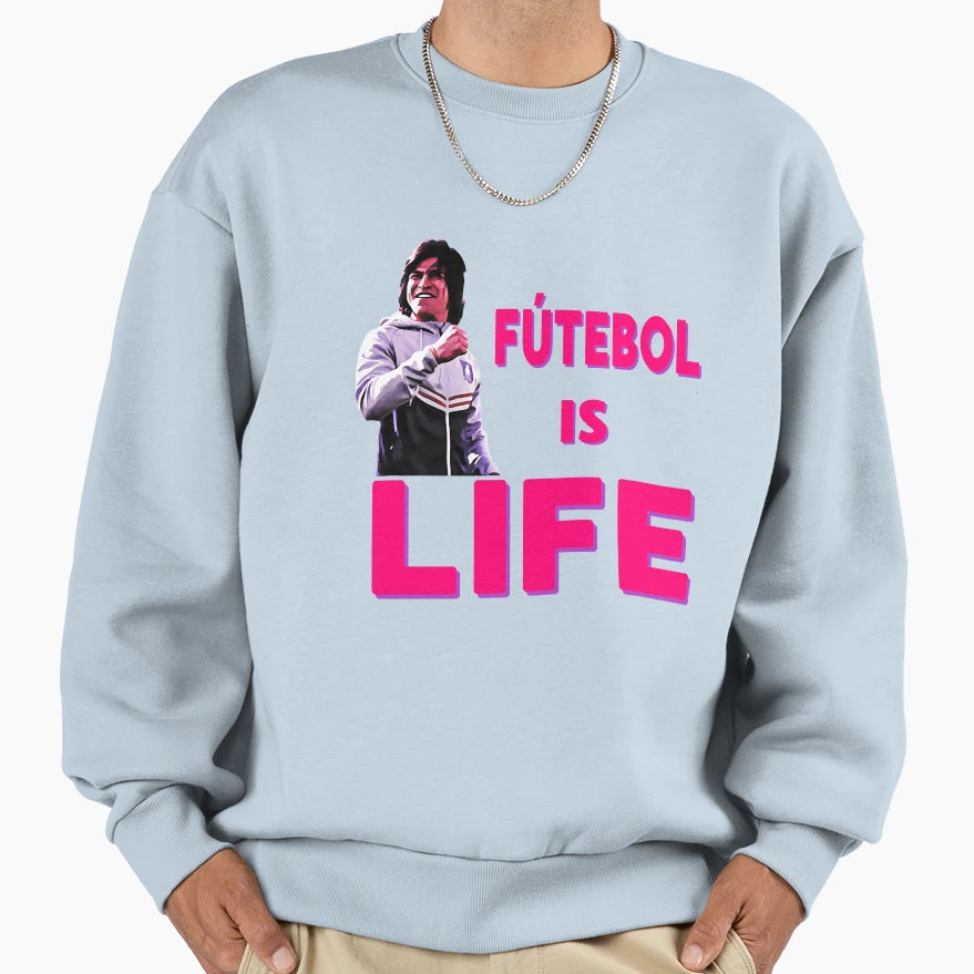 Best Most Important Futbol Is Sweatshirt - Aesthetic Graphic for Adults - T-Shirt, Sweatshirt, Hoodie