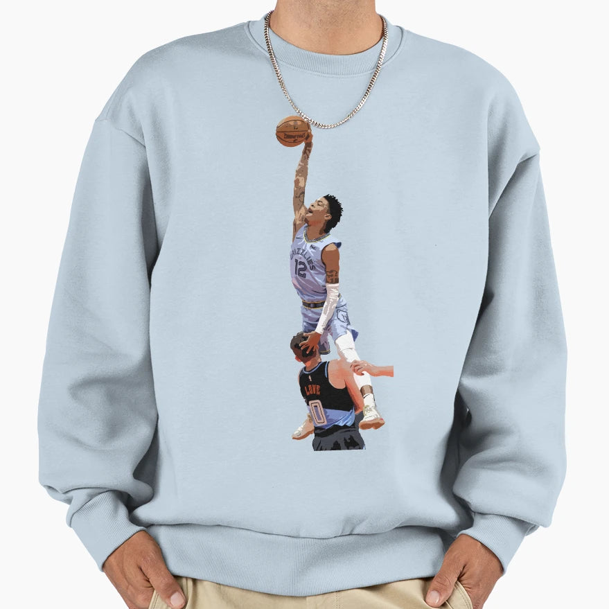 Ja Morant Sweatshirt - Graphic Print Men Women - T-Shirt, Sweatshirt, Hoodie