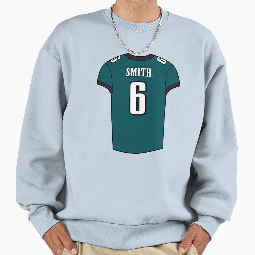 Devonta Smith Home Jersey Sweatshirt - Minimalist Print Men Women - T-Shirt, Sweatshirt, Hoodie