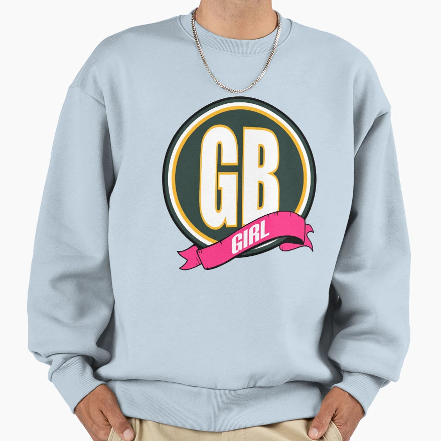 Gb Banner Circle Sweatshirt - Casual Everyday Wear Unisex - T-Shirt, Sweatshirt, Hoodie