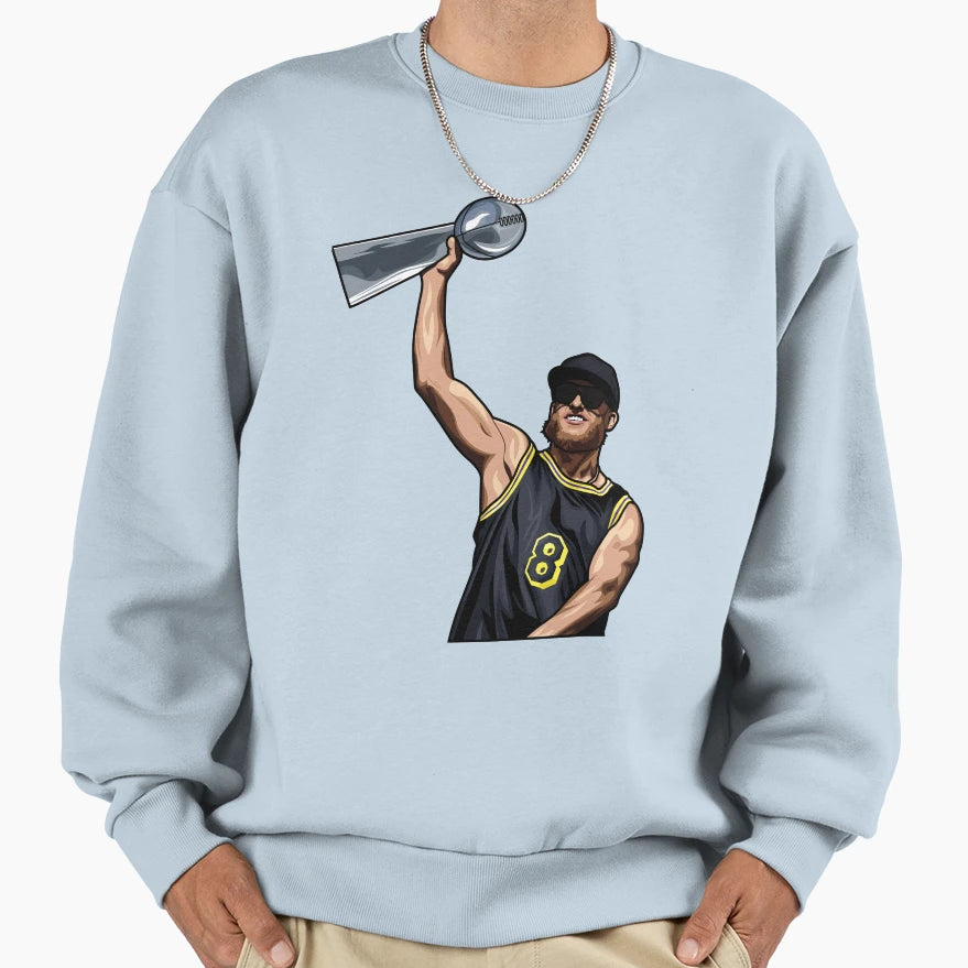 Cooper Kupp Trophy Kobe Bryant Jersey Sweatshirt - Aesthetic Graphic Unisex - T-Shirt, Sweatshirt, Hoodie
