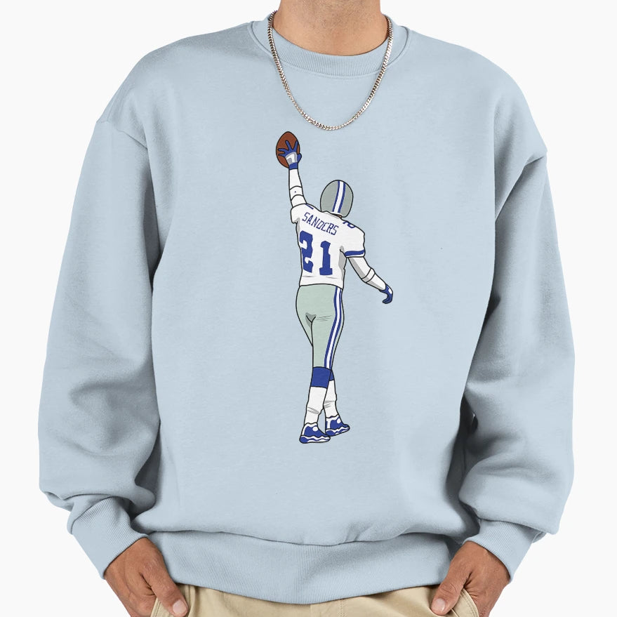 Deion Sanders Sport Sweatshirt - Custom Art Print Men Women - T-Shirt, Sweatshirt, Hoodie
