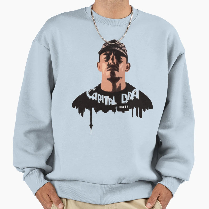 Capital Bra Sweatshirt - Graphic Print for Adults - T-Shirt, Sweatshirt, Hoodie