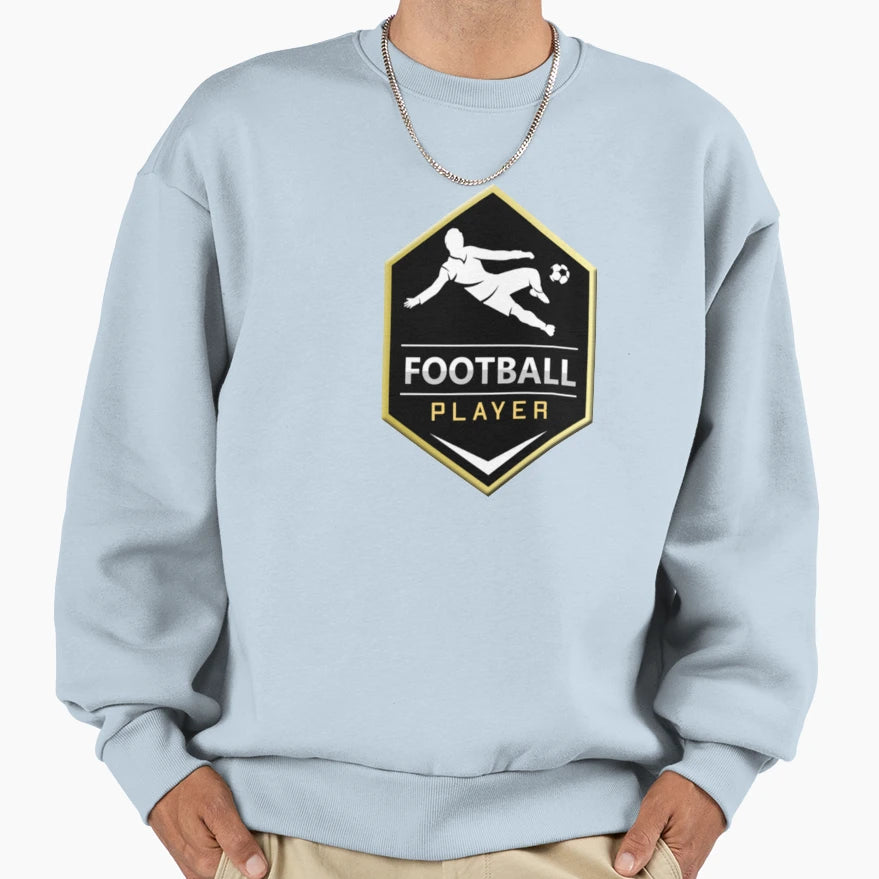 Football Sport Pin Sweatshirt - Unique Graphic for Adults - T-Shirt, Sweatshirt, Hoodie