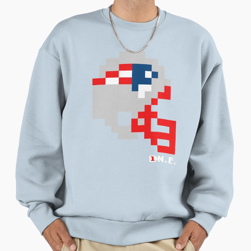 Ne Helmet Tecmo Bowl Sweatshirt - Custom Art Print Unisex - T-Shirt, Sweatshirt, Hoodie