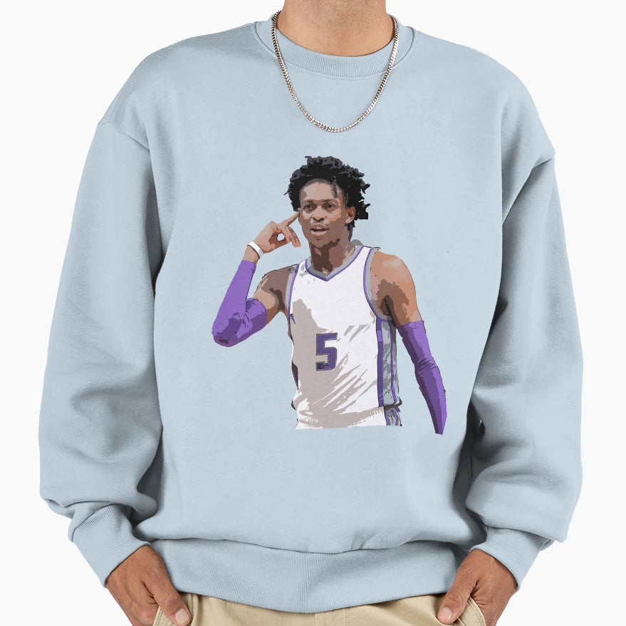 Deaaron Fox Sweatshirt - Custom Art Print Unisex - T-Shirt, Sweatshirt, Hoodie