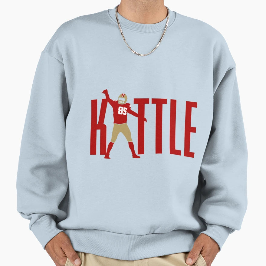 Kittle 85 San Francisco 49Ers Sweatshirt - Custom Art Print for Adults - T-Shirt, Sweatshirt, Hoodie