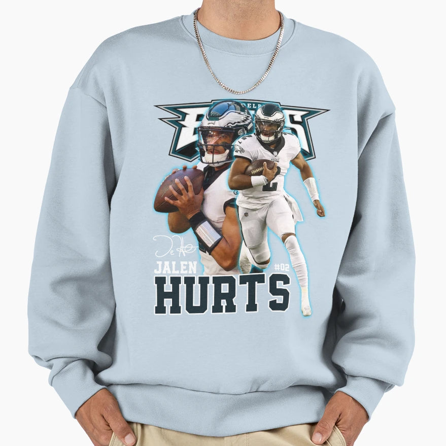 JH Football Signature 80S 90S Sweatshirt - Casual Everyday Wear Men Women - T-Shirt, Sweatshirt, Hoodie