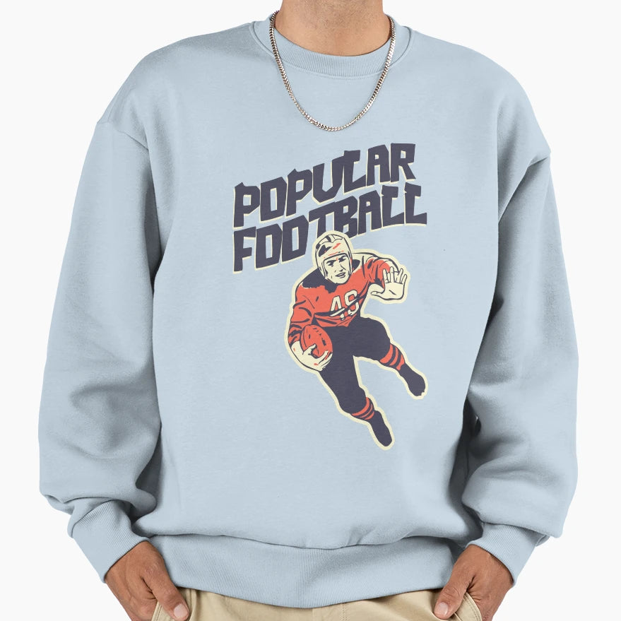 Football Sweatshirt - Graphic Print Unisex - T-Shirt, Sweatshirt, Hoodie