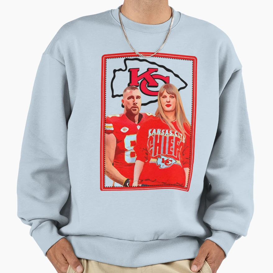 Art Kansas City Chiefs Sweatshirt - Casual Everyday Wear Unisex - T-Shirt, Sweatshirt, Hoodie