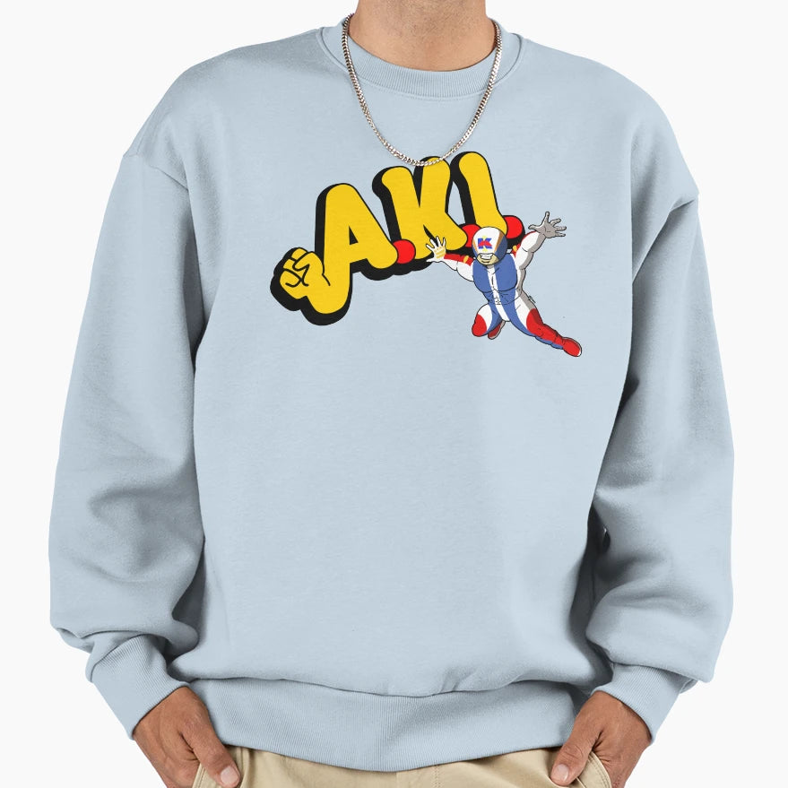Aki Muscle Sweatshirt - Aesthetic Graphic Unisex - T-Shirt, Sweatshirt, Hoodie
