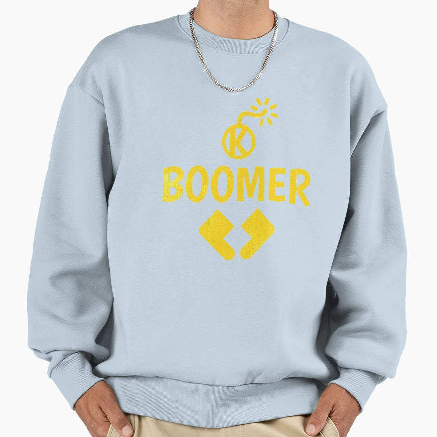 Ok Boomer Sweatshirt - Graphic Print Men Women - T-Shirt, Sweatshirt, Hoodie