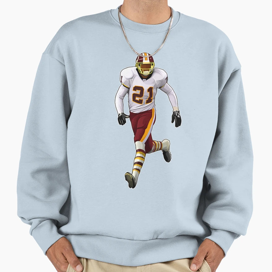 Sean Taylor 21 Rushes Sweatshirt - Novelty Apparel for Adults - T-Shirt, Sweatshirt, Hoodie