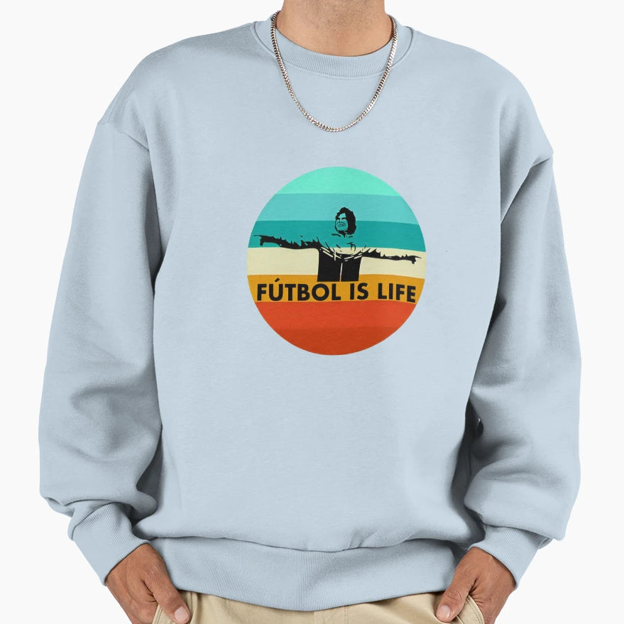 F Tbol Is Life Football And Soccer Sweatshirt - Custom Art Print Unisex - T-Shirt, Sweatshirt, Hoodie