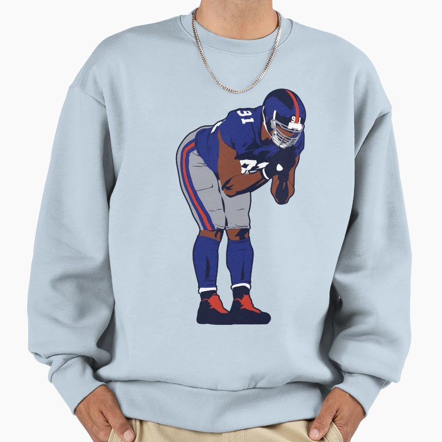 Justin Tuck Sweatshirt - Novelty Apparel Unisex - T-Shirt, Sweatshirt, Hoodie