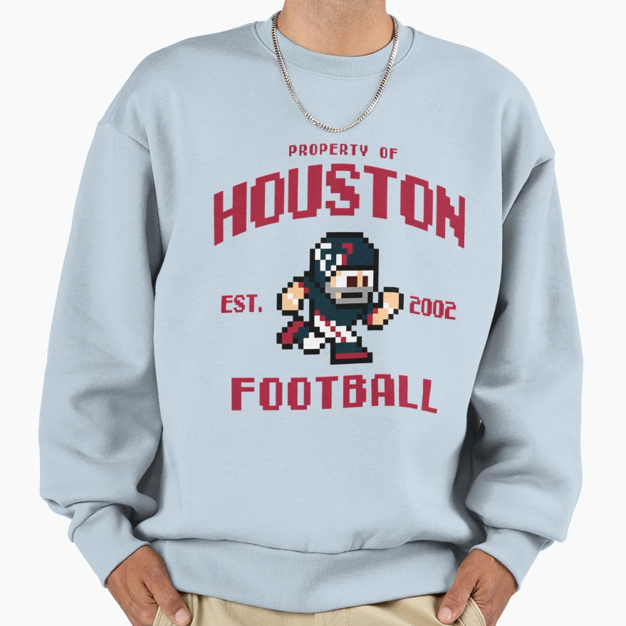 Art Houston Texans Sweatshirt - Custom Art Print Men Women - T-Shirt, Sweatshirt, Hoodie