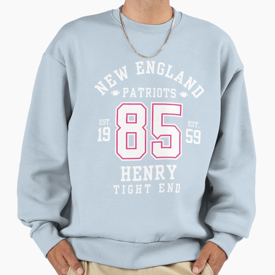 New England Varsity 85 American Football Sweatshirt - Trendy Graphic Unisex - T-Shirt, Sweatshirt, Hoodie