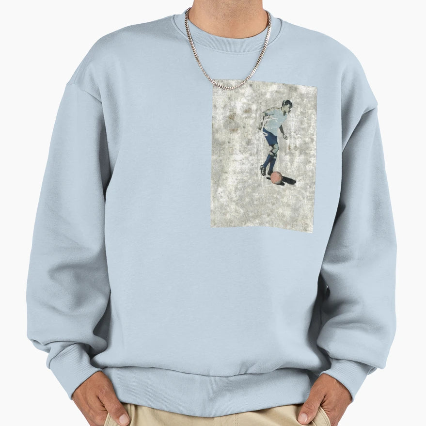 Soccer Drawing Sweatshirt - Custom Art Print for Adults - T-Shirt, Sweatshirt, Hoodie