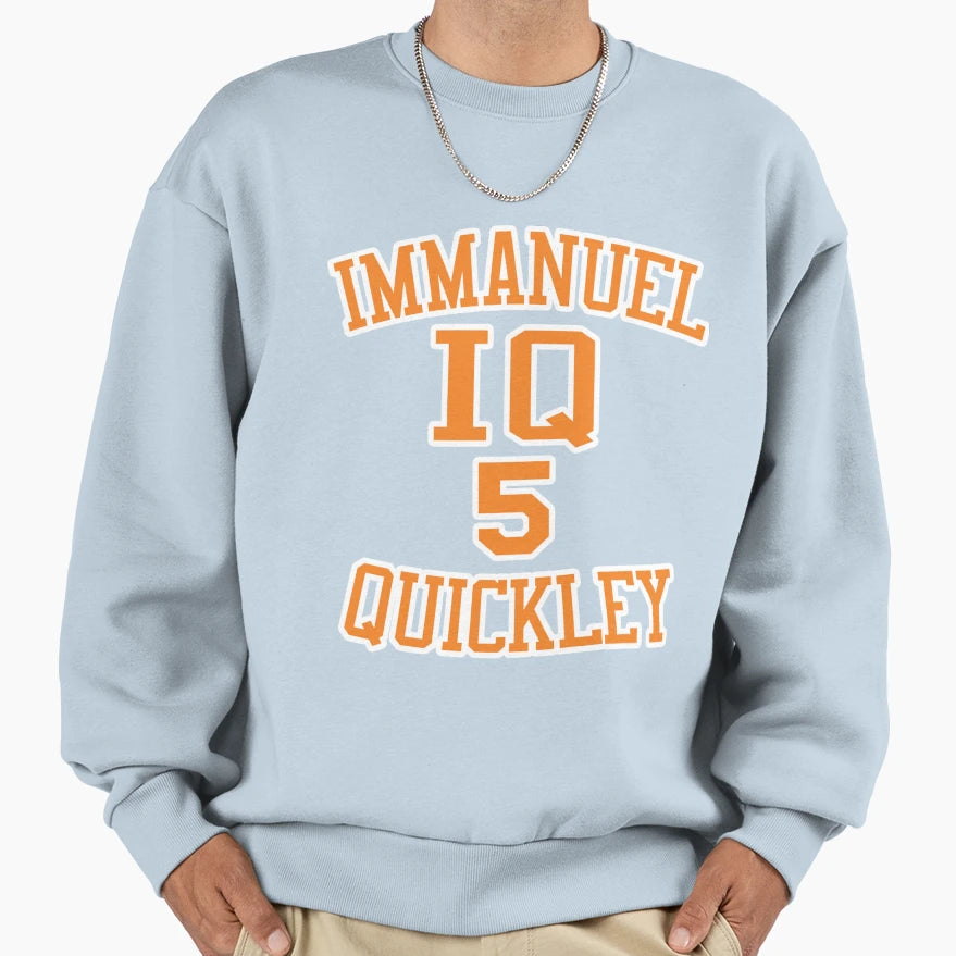 Immanuel Quickley New York Knicks Sweatshirt - Aesthetic Graphic for Adults - T-Shirt, Sweatshirt, Hoodie