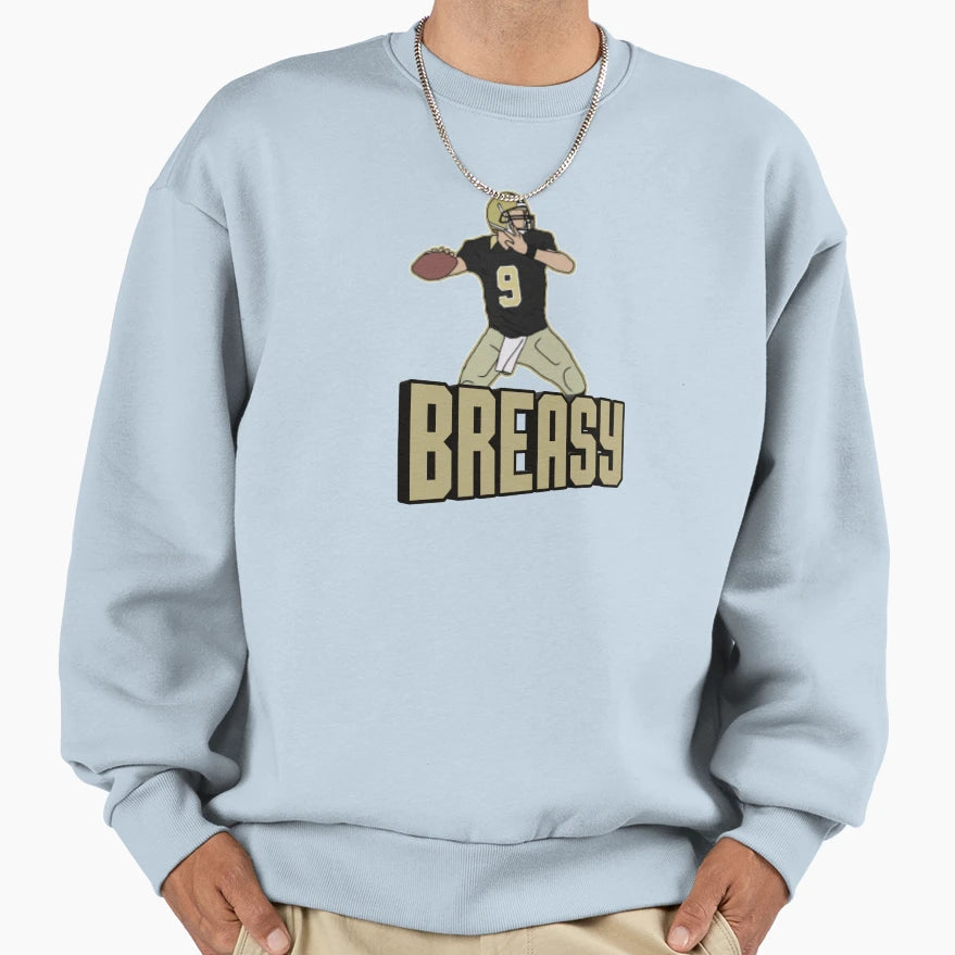 Breasy Sweatshirt - Unique Graphic for Adults - T-Shirt, Sweatshirt, Hoodie