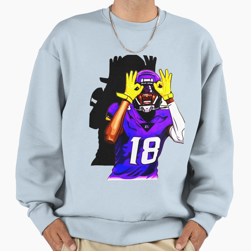 Griddy Duo Jammer Chase And JJ Sweatshirt - Streetwear Style Men Women - T-Shirt, Sweatshirt, Hoodie