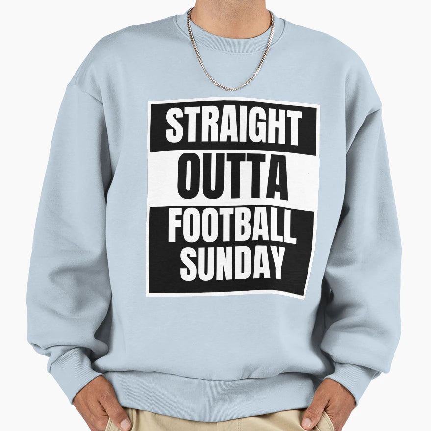 Football Sunday Game Day Sweatshirt - Unique Graphic for Adults - T-Shirt, Sweatshirt, Hoodie