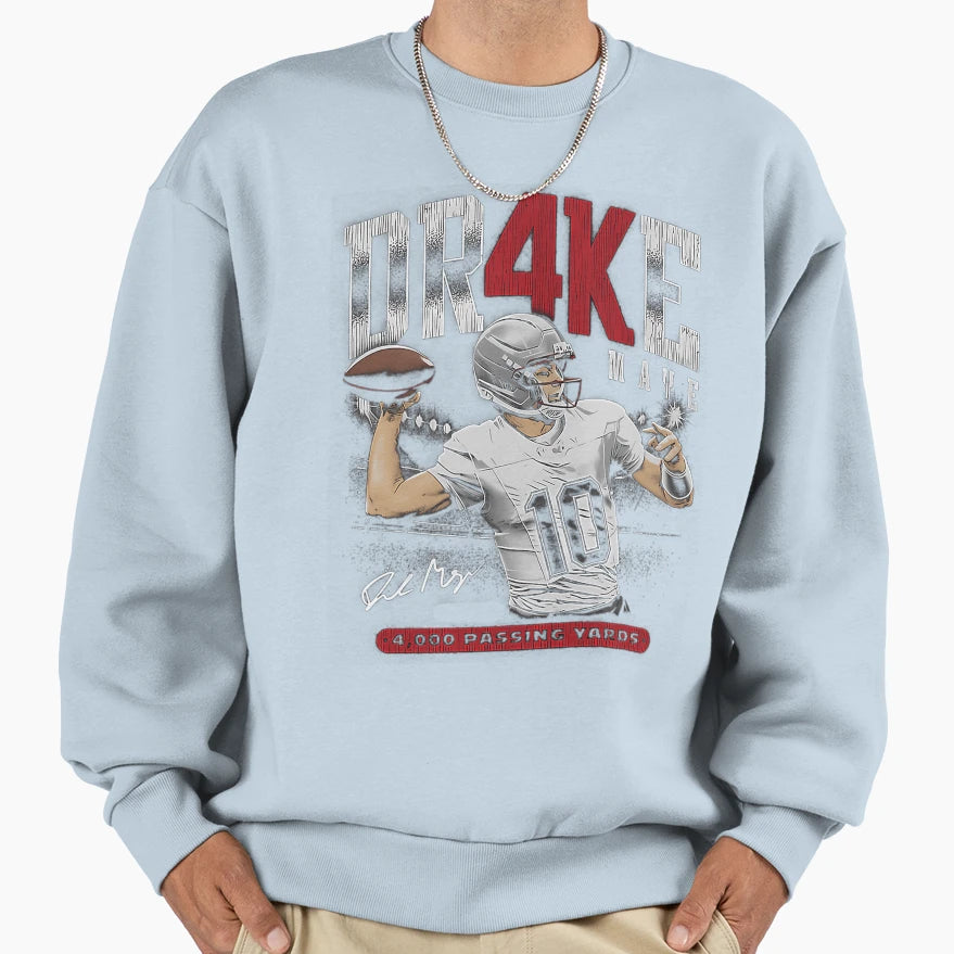 Drake Maye New England 4K Sweatshirt - Novelty Apparel Men Women - T-Shirt, Sweatshirt, Hoodie