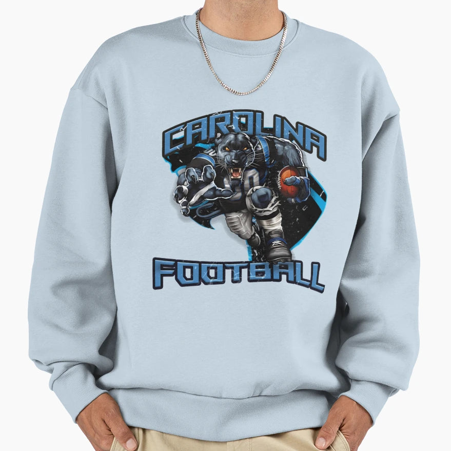 Art Carolina Panthers Sweatshirt - Unique Graphic for Adults - T-Shirt, Sweatshirt, Hoodie