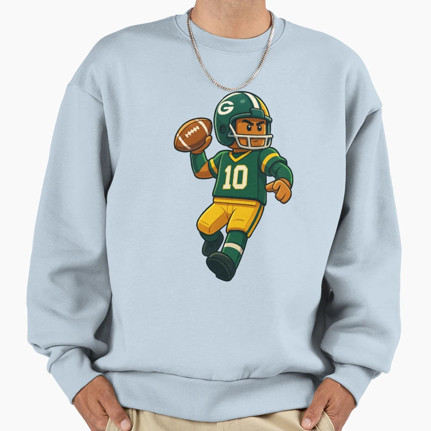 Block Love Sweatshirt - Custom Art Print Men Women - T-Shirt, Sweatshirt, Hoodie
