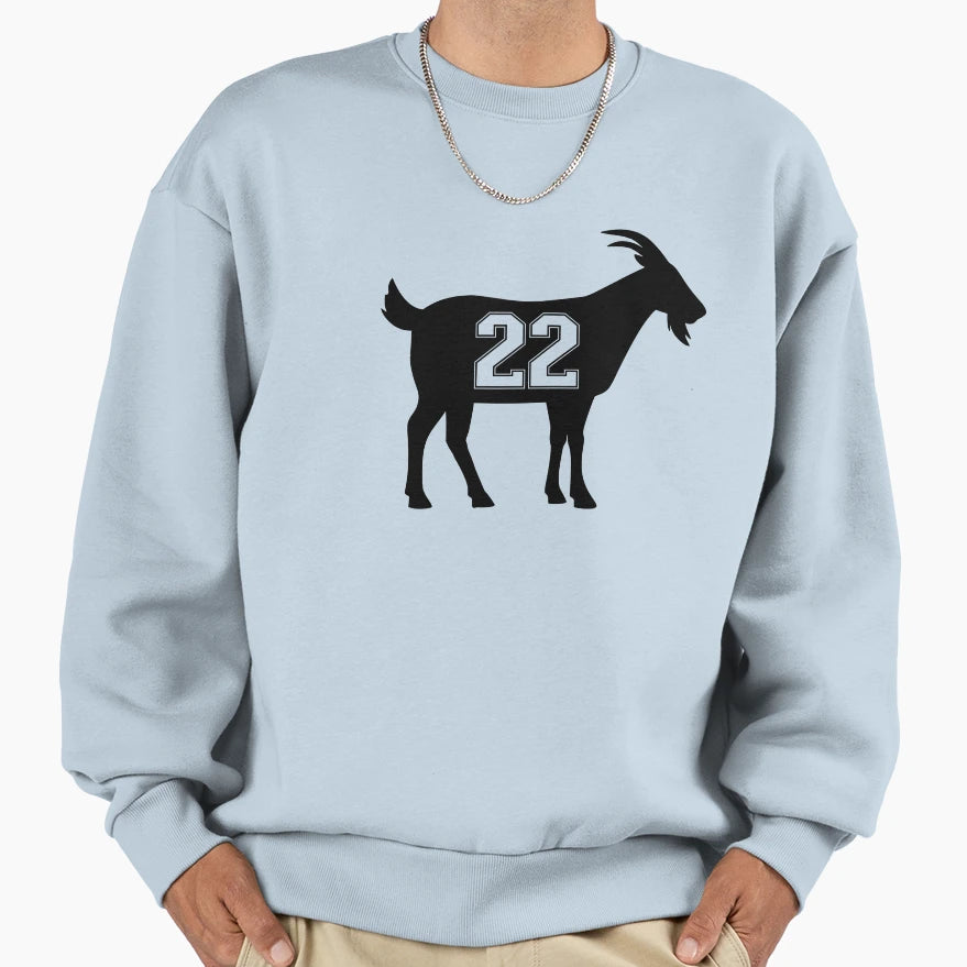 Goat 22 G O T Number Twenty Two Sweatshirt - Fun Novelty Design Unisex - T-Shirt, Sweatshirt, Hoodie